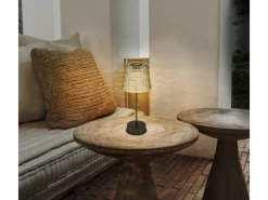 Globo LED Solarleuchte Kunststoff Schiebeschalter Ø 12,5 cm Schwarz Matt