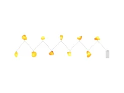 Globo LED-Lichterkette Salzkristalle 10 LEDs Kunststoff 165 cm Gold