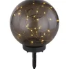 Globo LED-Solaraußenleuchte Kugel Ø 20 cm mit Lichterkette 30-flammig