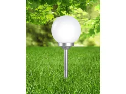 Globo LED-Solaraußenleuchte mit Kugel und Erdspieß Ø 25 cm