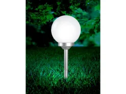 Globo LED-Solaraußenleuchte mit Kugel und Erdspieß Ø 25 cm