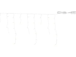 Globo Lichterkette Kunststoff 1,20 m Weiß