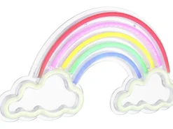 Globo Neon-Wandlampe Weiß 40 cm x 20 cm