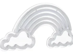 Globo Neon-Wandlampe Weiß 40 cm x 20 cm