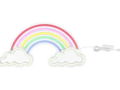 Globo Neon-Wandlampe Weiß 40 cm x 20 cm