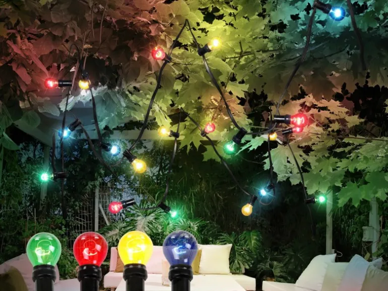 Globo Party-Lichterkette Nirvana