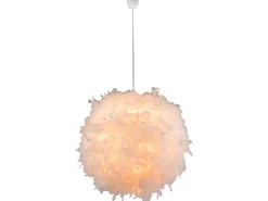 Globo Pendelleuchte KATUNGA Kunststoff Weiß