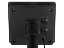 Globo Solarleuchte Kunststoff 15 cm Schwarz Matt