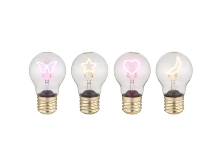 Globo Tischleuchte Lumi Metall Goldfarben LED 70 x 120 mm