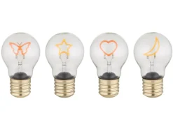 Globo Tischleuchte Lumi Metall Goldfarben LED 70 x 120 mm