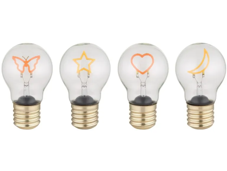 Globo Tischleuchte Lumi Metall Goldfarben LED 70 x 120 mm