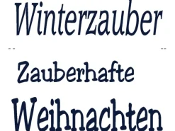 Glorex Reliefeinlage 1 Stk. Winterzauber / Weihnachten