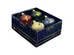 Harry Potter Weihnachtskugel-Set 4-teilig Ø 8,5 cm