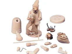 HGD Bastel-Set Räuchermännchen aus Holz ca. 14 cm Höhe