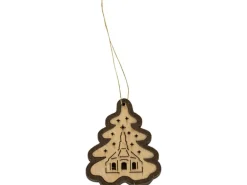 HGD Baumbehang Tanne oder Glocke 2 fach-Sortiert Ø ca. 6 cm