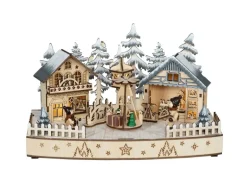 HGD LED-Diorama mit Beweglicher Pyramide mit Timer 29,5 cm x 16 cm x 18 cm