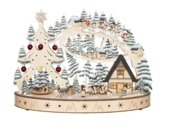 HGD LED-Lichterbogen Weihnachtstraum mit Timer 50 cm x 15 cm x 36 cm