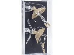 Hänge-Deko Ballerina 15 cm 2er-Set