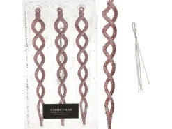 Hängedeko Eiszapfen Pink 3er Set