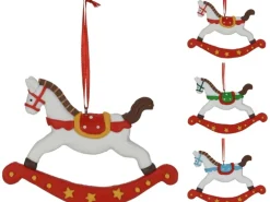 Hängedeko Schaukelpferd 8 cm 3-fach sortiert