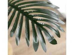 HOMCOM Künstliche Palme im Topf Kunstpalme PEVA  19,5L x 19,5B x 190H cm