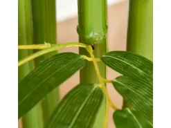 HOMCOM Künstliche Pflanze Seidentuch Kunststoff  17L x 17B x 140H cm