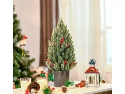 HOMCOM Künstlicher Weihnachtsbaum 170 Äste Ø27 x 47 cm