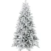 HOMCOM Weihnachtsbaum Künstlich Kunststoff Metall 110 x 180H cm