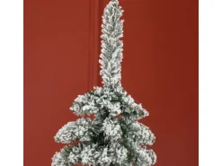 HOMCOM Weihnachtsbaum Kunststoff Metall 46 x 180H cm
