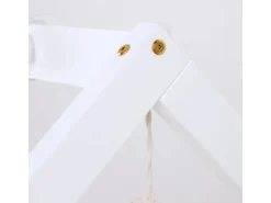 Homestyle4u Hausbett 90x200 in Weiß Ausziehbar 2591