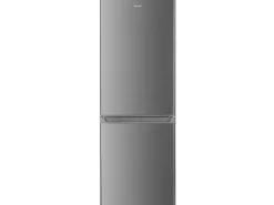 homeX Kühlschrank Mit Gefrierfach Kühl-Gefrierkombination Freistehend 173 Liter Nutzinhalt CFS1110-S Silber