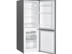 homeX Kühlschrank Mit Gefrierfach Kühl-Gefrierkombination Freistehend 173 Liter Nutzinhalt CFS1110-S Silber