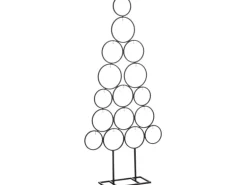 House of Seasons Dekoration Weihnachtsbaum 53 cm x 15 cm x 117,5 cm Schwarz