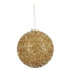 House of Seasons Weihnachtskugel Unzerbrechlich Ø 8 cm Gold