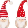 House of Seasons Weihnachtsmann 2-fach Sortiert 8,5 cm x 3 cm x 20 cm