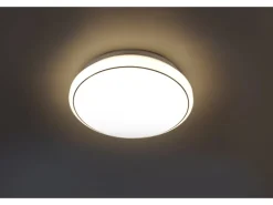 Just Light. LED-Deckenleuchte Jupiter Weiß Ø 35 cm