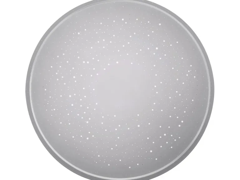 Just Light. LED-Deckenleuchte Jupiter Weiß Ø 44 cm