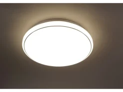 Just Light. LED-Deckenleuchte Jupiter Weiß Ø 44 cm