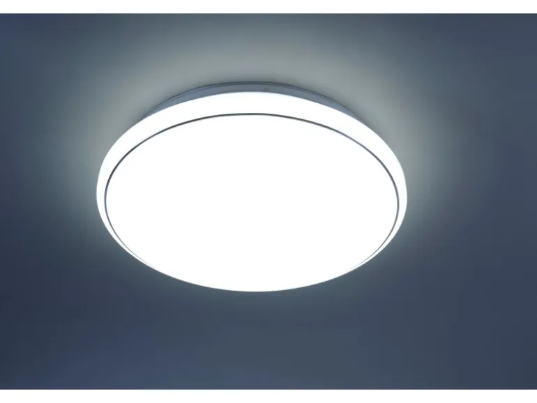 Just Light. LED-Deckenleuchte Jupiter Weiß Ø 44 cm
