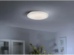 Just Light. LED-Deckenleuchte Jupiter Sternenhimmel Weiß Ø 59 cm