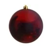 Kaemingk Weihnachtsbaumkugeln Bruchfest  14 cm 1 Stueck Ansicht Farbe Rot Glanz