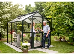 KGT Gewächshaus Galant III Tannengrün 6,65 m²