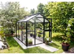 KGT Gewächshaus Galant III Tannengrün 6,65 m²