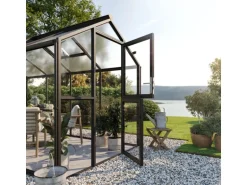 KGT Gewächshaus Galant III Tannengrün 6,65 m²