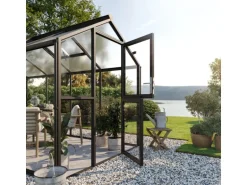 KGT Gewächshaus Galant IV Tannengrün 8,8 m²