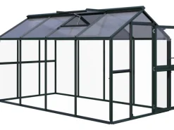 KGT Gewächshaus Galant IV Tannengrün 8,8 m²