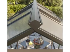 KGT Gewächshaus Novum II Tannengrün 5,68 m²