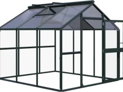 KGT Gewächshaus Novum III Tannengrün 8,4 m²