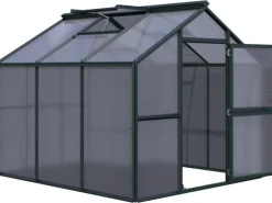 KGT Gewächshaus Novum III Tannengrün 8,4 m²