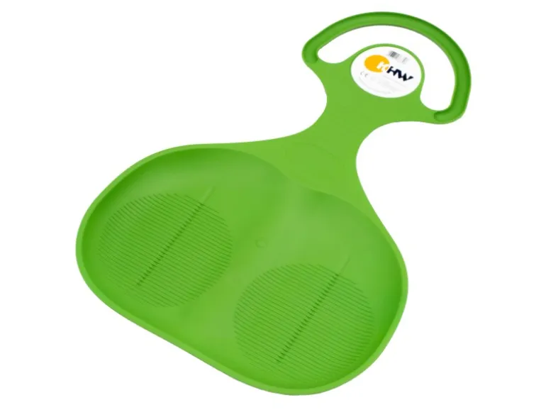 KHW Rutschteller Snow Glider 58 cm x 39 cm x 1,5 cm Grün